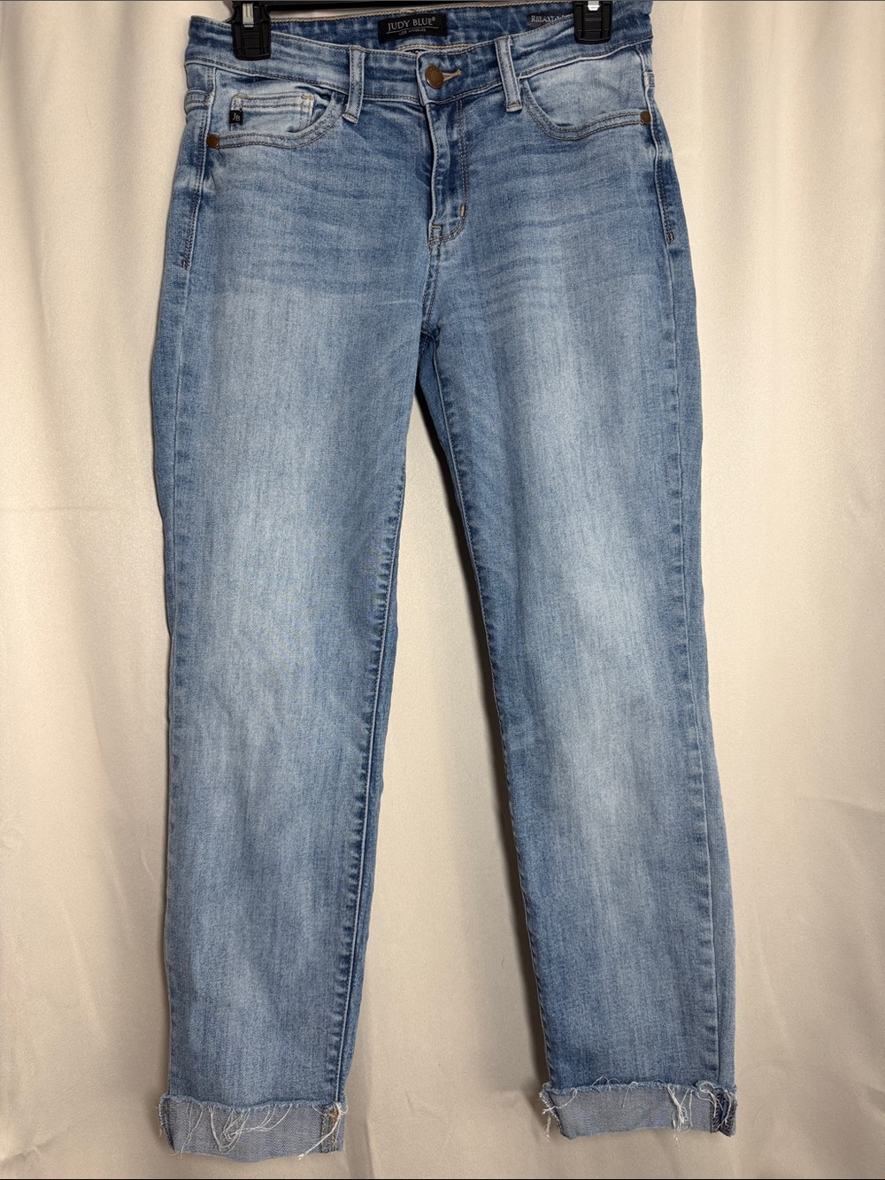 Judy Blue Relaxed Fit Light Wash Jeans Size 5/27